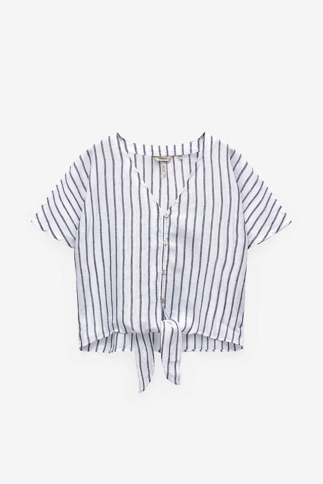 CAMISA 100% LINHO COM LAÇO