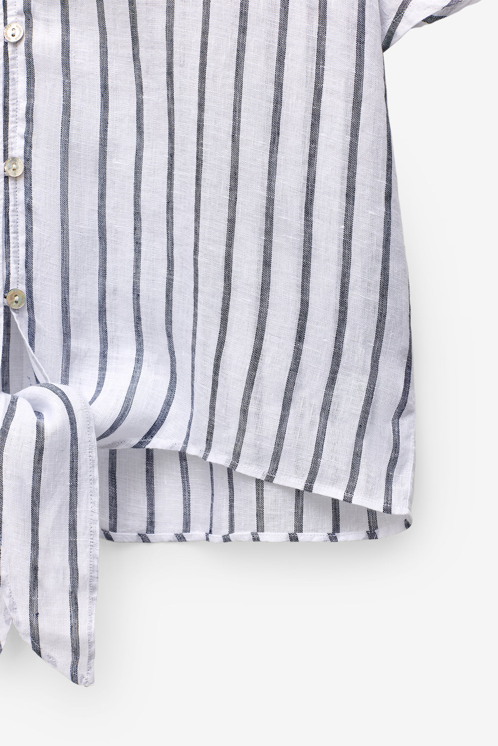 CAMISA 100% LINHO COM LAÇO
