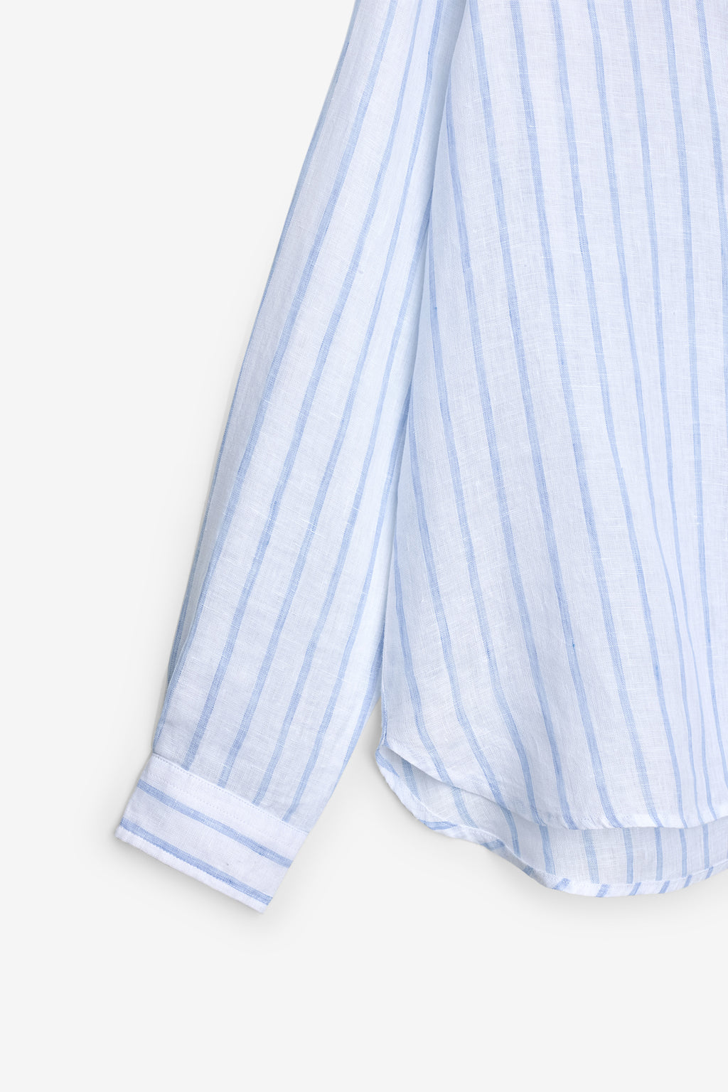 CAMISA DE LINO A RAYAS