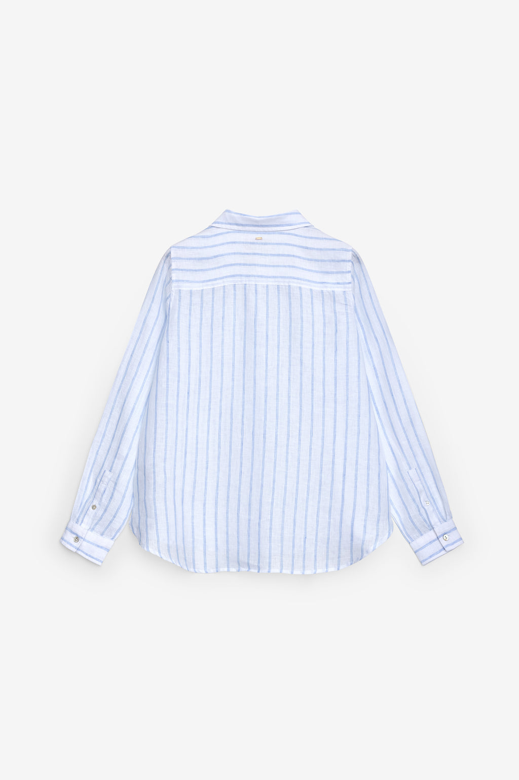 CAMISA DE LINO A RAYAS