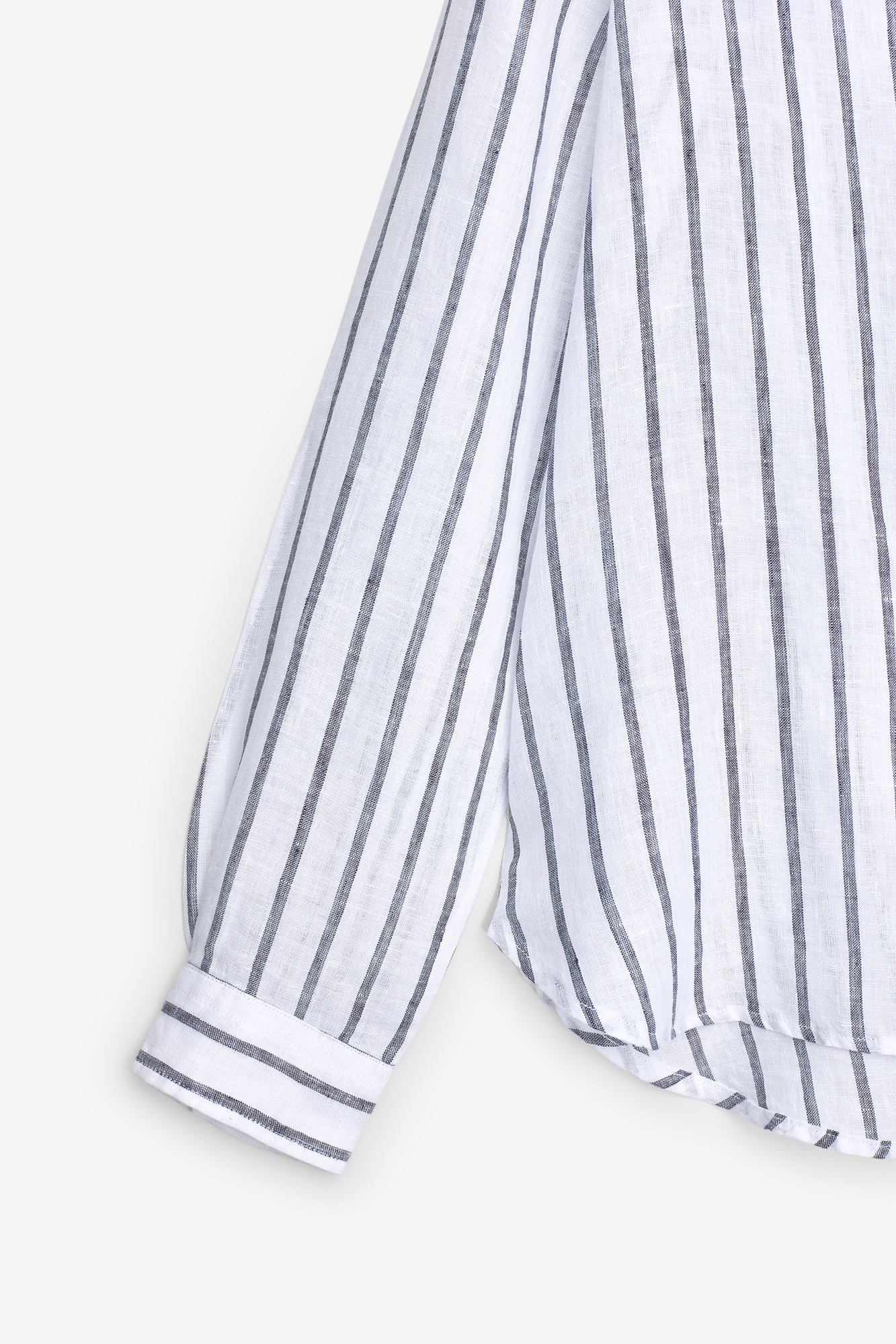 CAMISA DE LINHO COM RISCAS