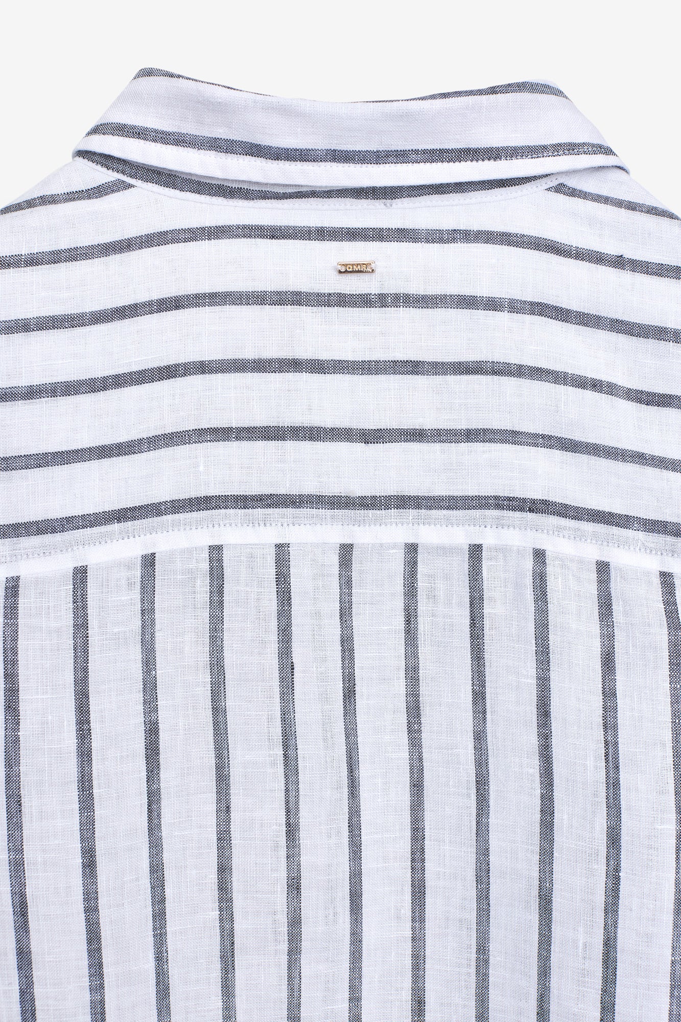 CAMISA DE LINHO COM RISCAS