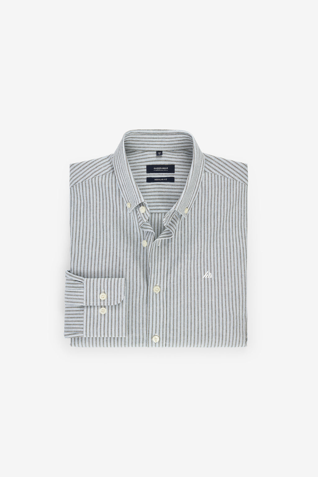 CAMISA COM RISCAS A DUAS CORES