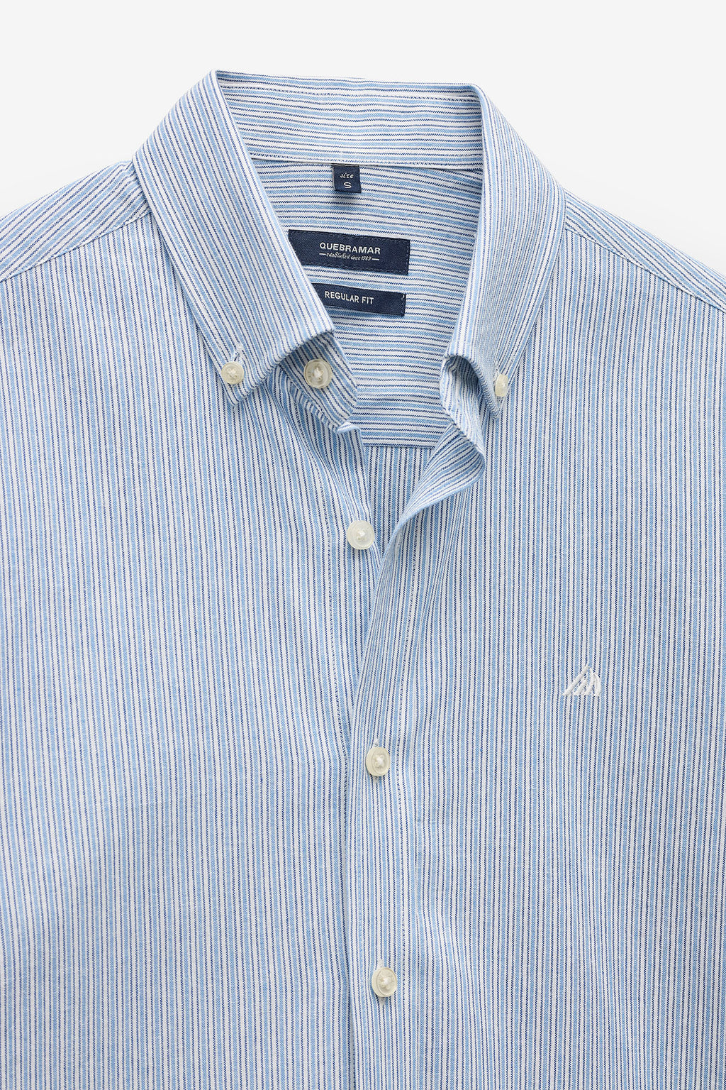 CAMISA COM RISCAS A DUAS CORES