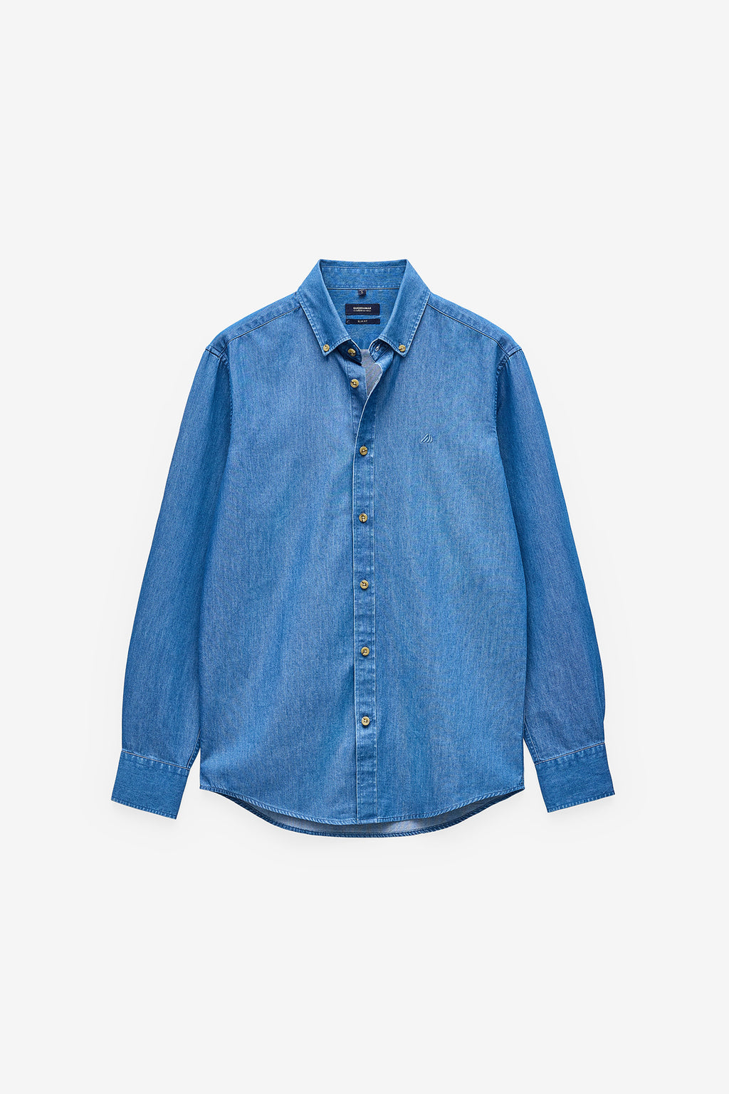 CAMISA SLIM FIT EM GANGA LEVE