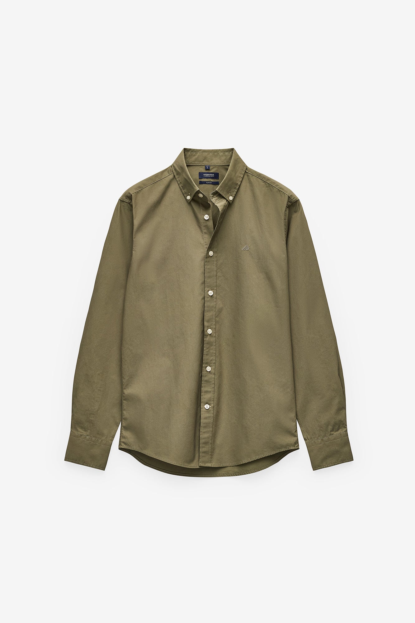 CAMISA BÁSICA EM POPELINA SLIM FIT