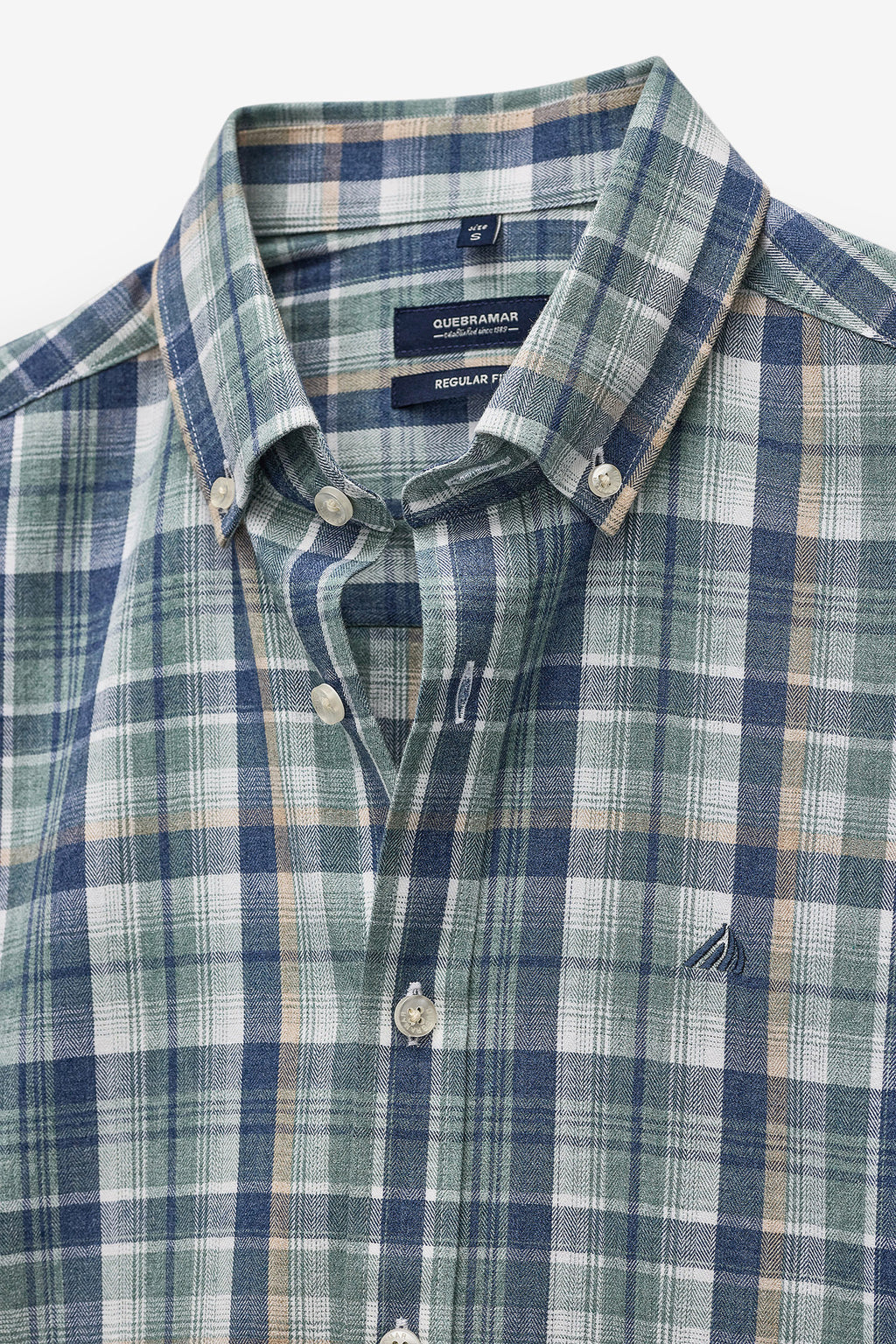 CAMISA AOS QUADRADOS REGULAR