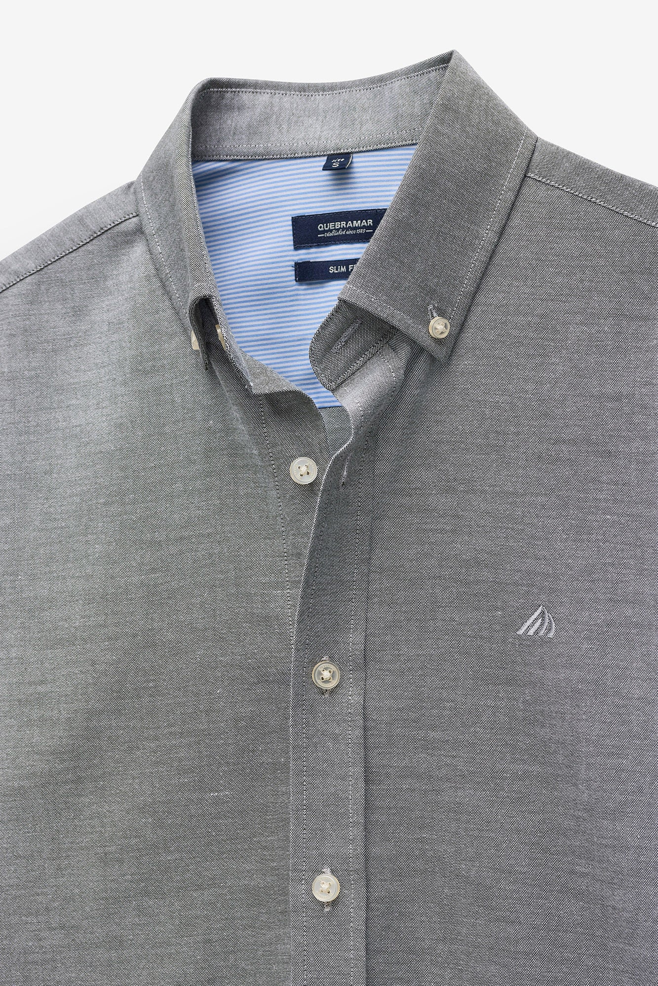 CAMISA OXFORD COM ELASTANO