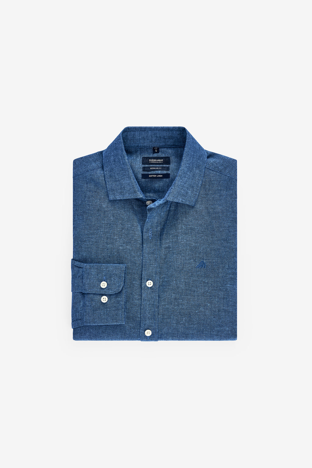 CAMISA BÁSICA DE ALGODÓN Y LINO