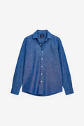 CAMISA BÁSICA DE ALGODÓN Y LINO