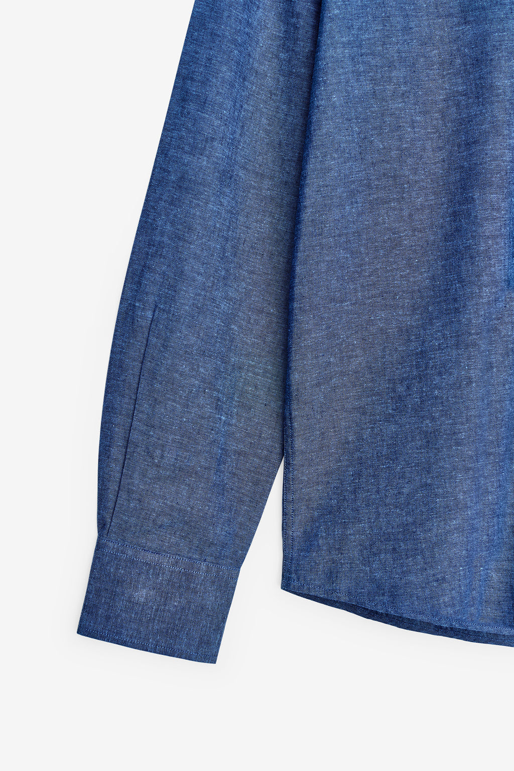 CAMISA BÁSICA DE ALGODÓN Y LINO