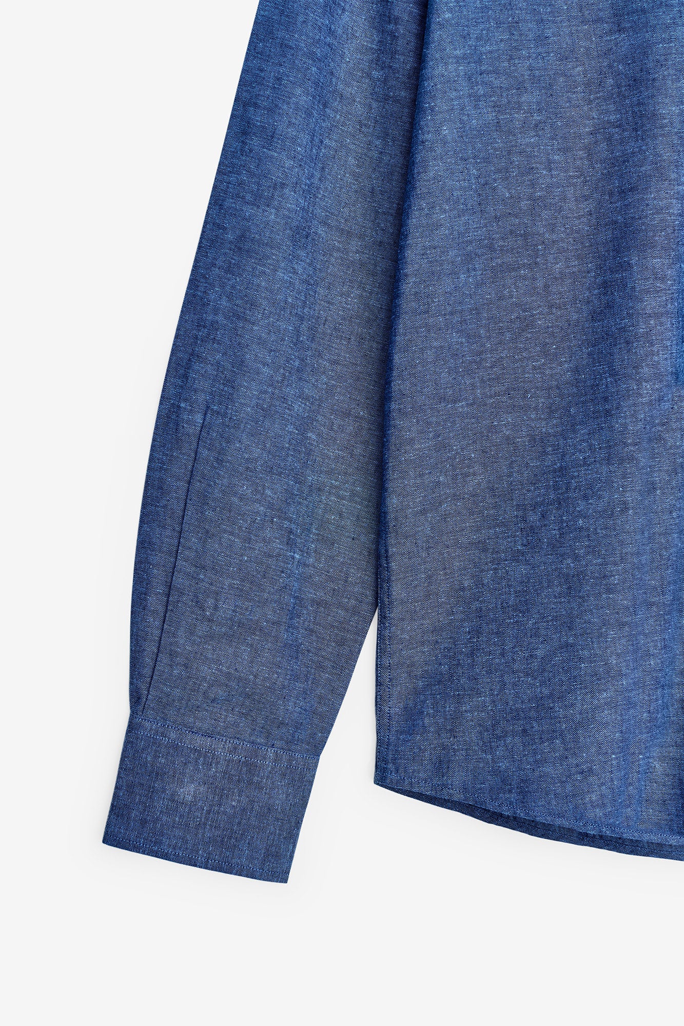 CAMISA BÁSICA DE ALGODÓN Y LINO