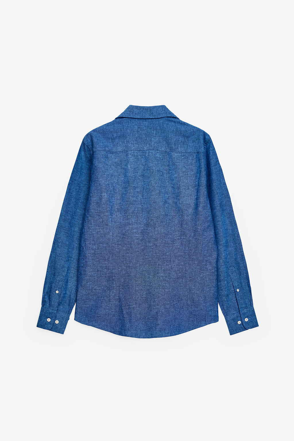 CAMISA BÁSICA DE ALGODÓN Y LINO