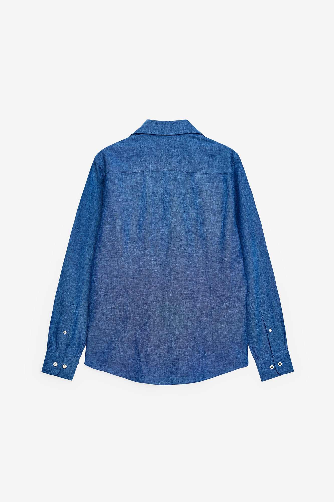 CAMISA BÁSICA DE ALGODÓN Y LINO