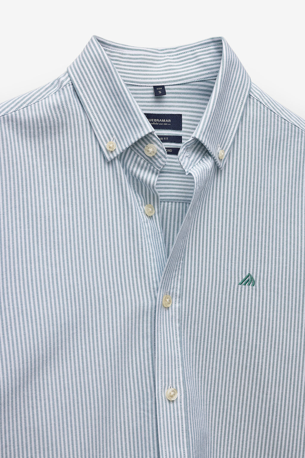 CAMISA BÁSICA OXFORD DE RAYAS