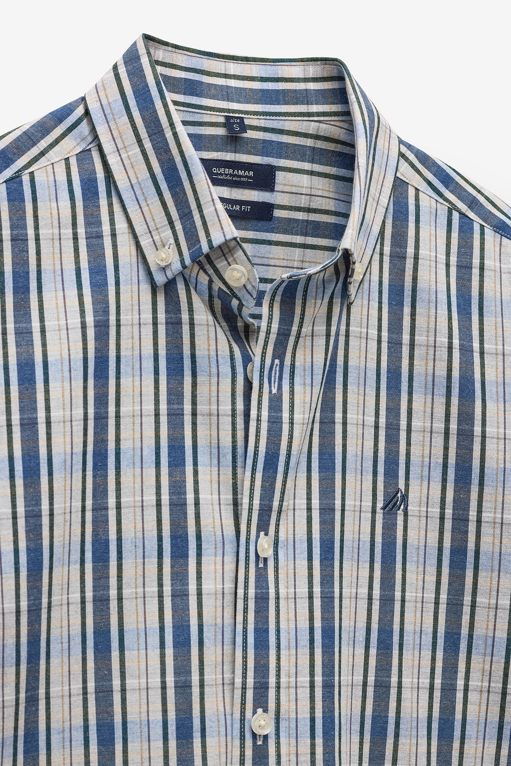 CAMISA AOS QUADRADOS REGULAR FIT