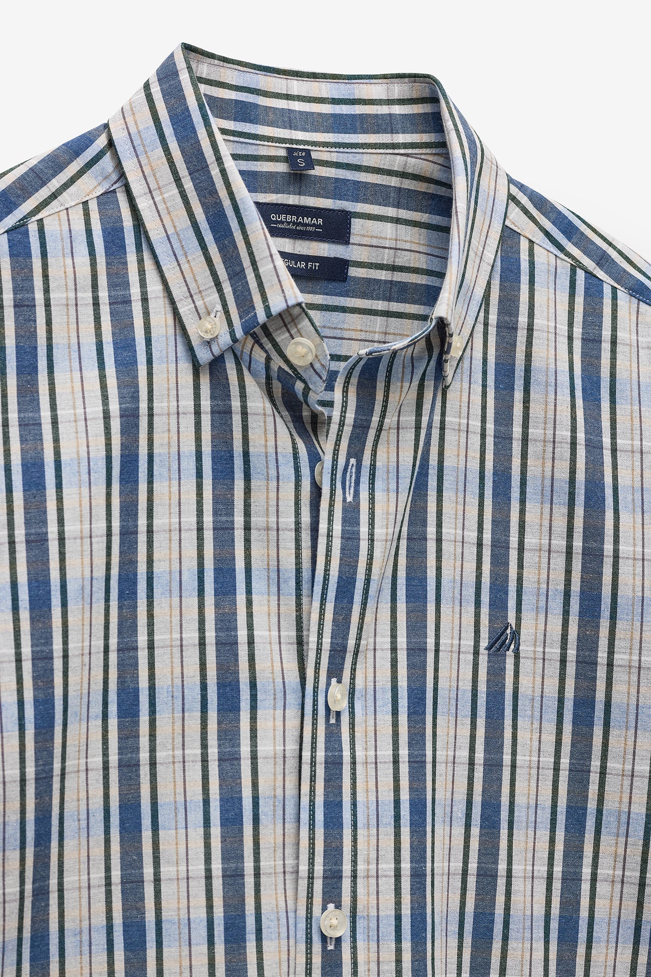 CAMISA AOS QUADRADOS REGULAR FIT