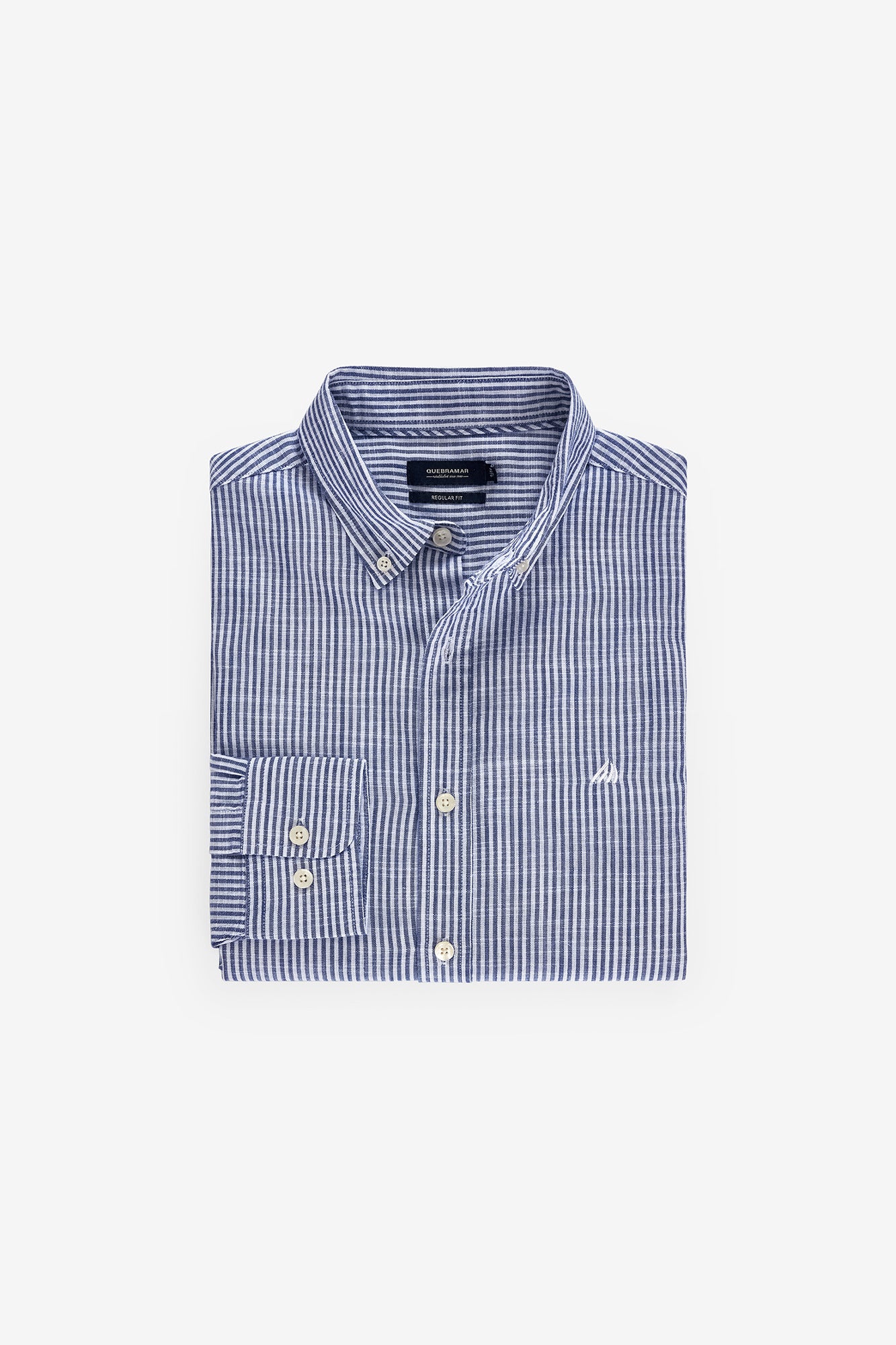 CAMISA COM EFEITO SLUB EM ALGODÃO