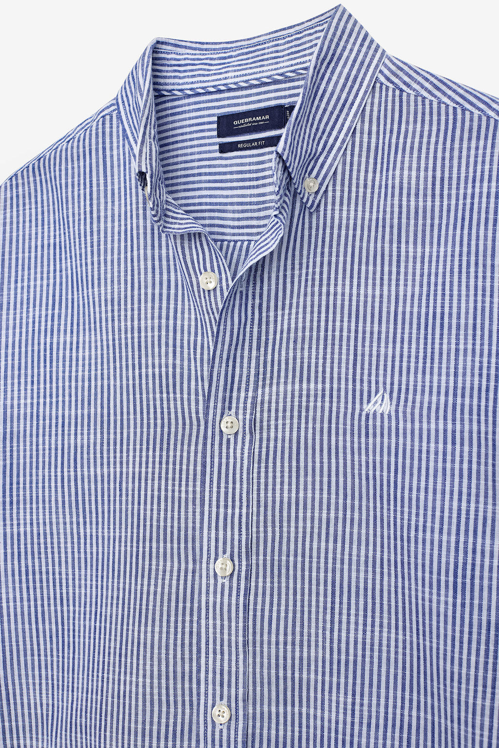 CAMISA COM EFEITO SLUB EM ALGODÃO