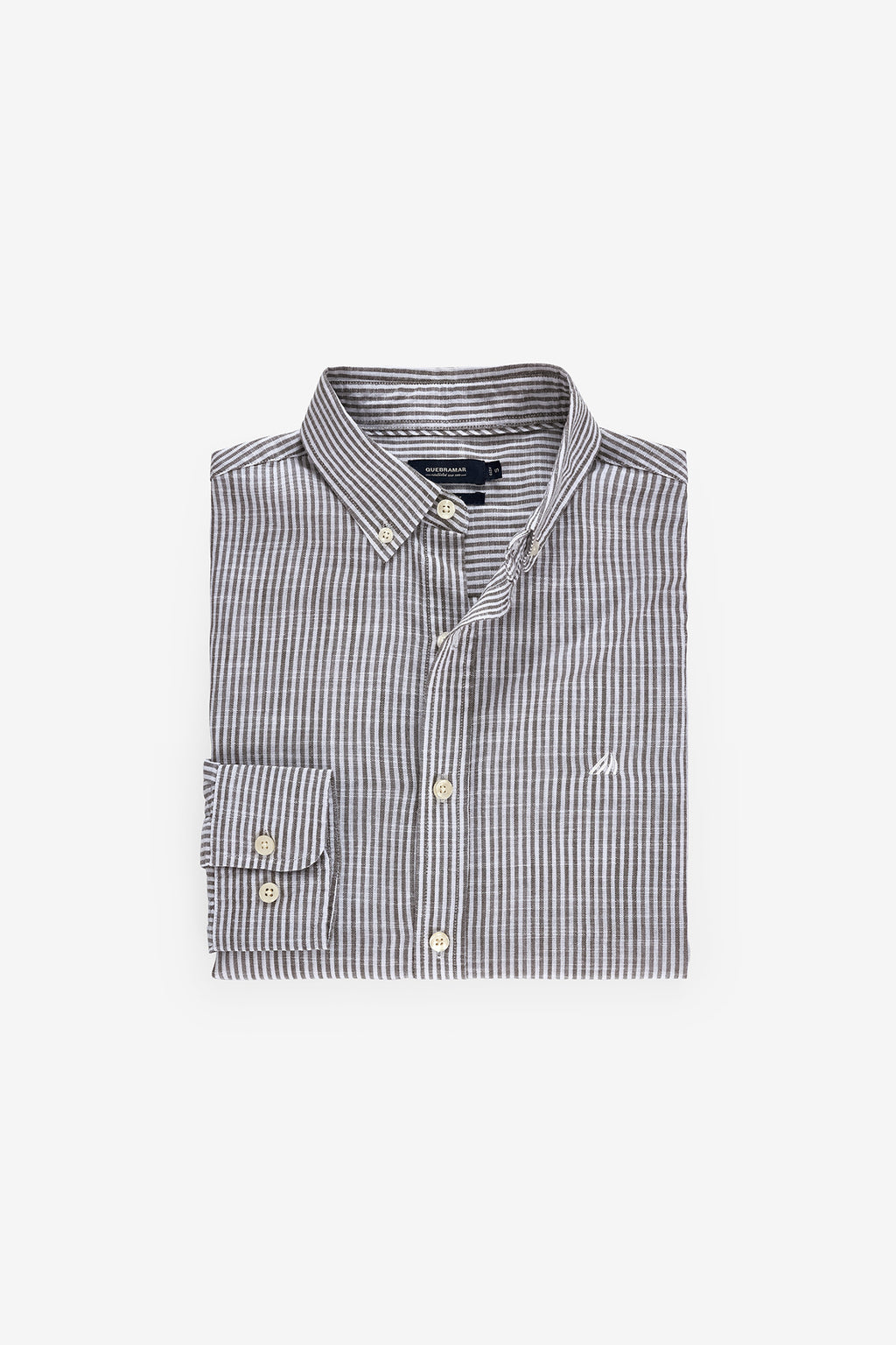 CAMISA COM EFEITO SLUB EM ALGODÃO