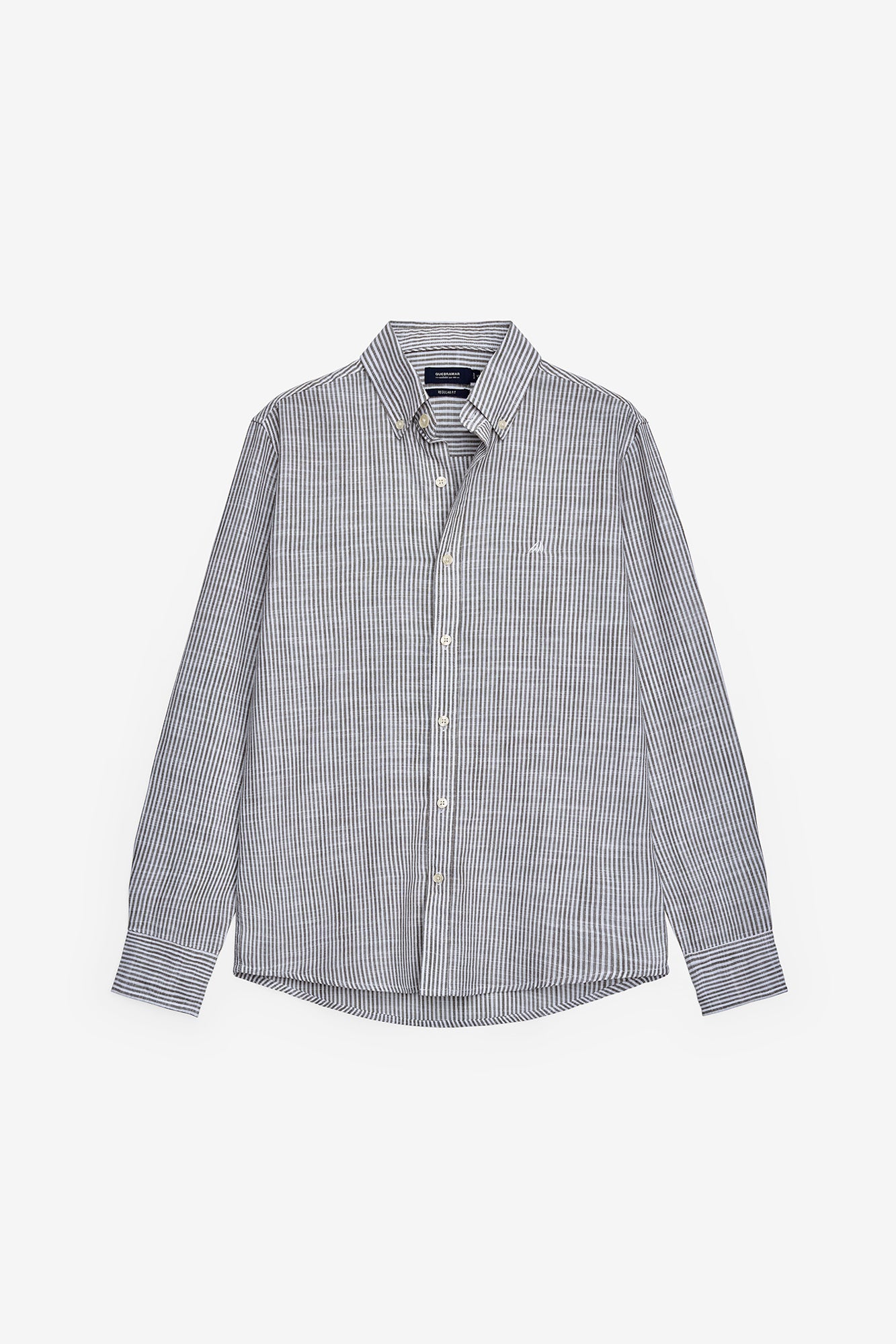 CAMISA COM EFEITO SLUB EM ALGODÃO