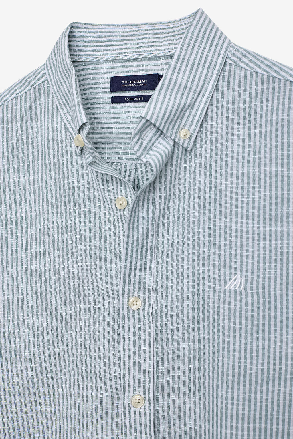 CAMISA COM EFEITO SLUB EM ALGODÃO