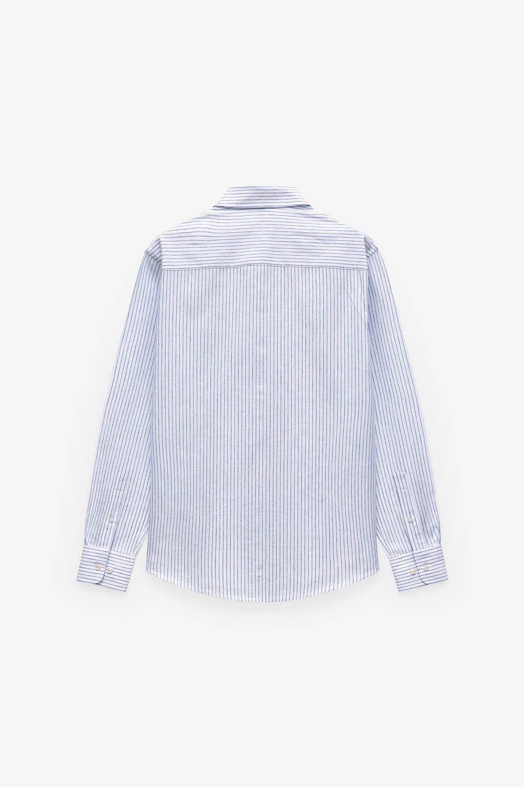 CAMISA RISCA DUPLA EM ALGODÃO E LINHO