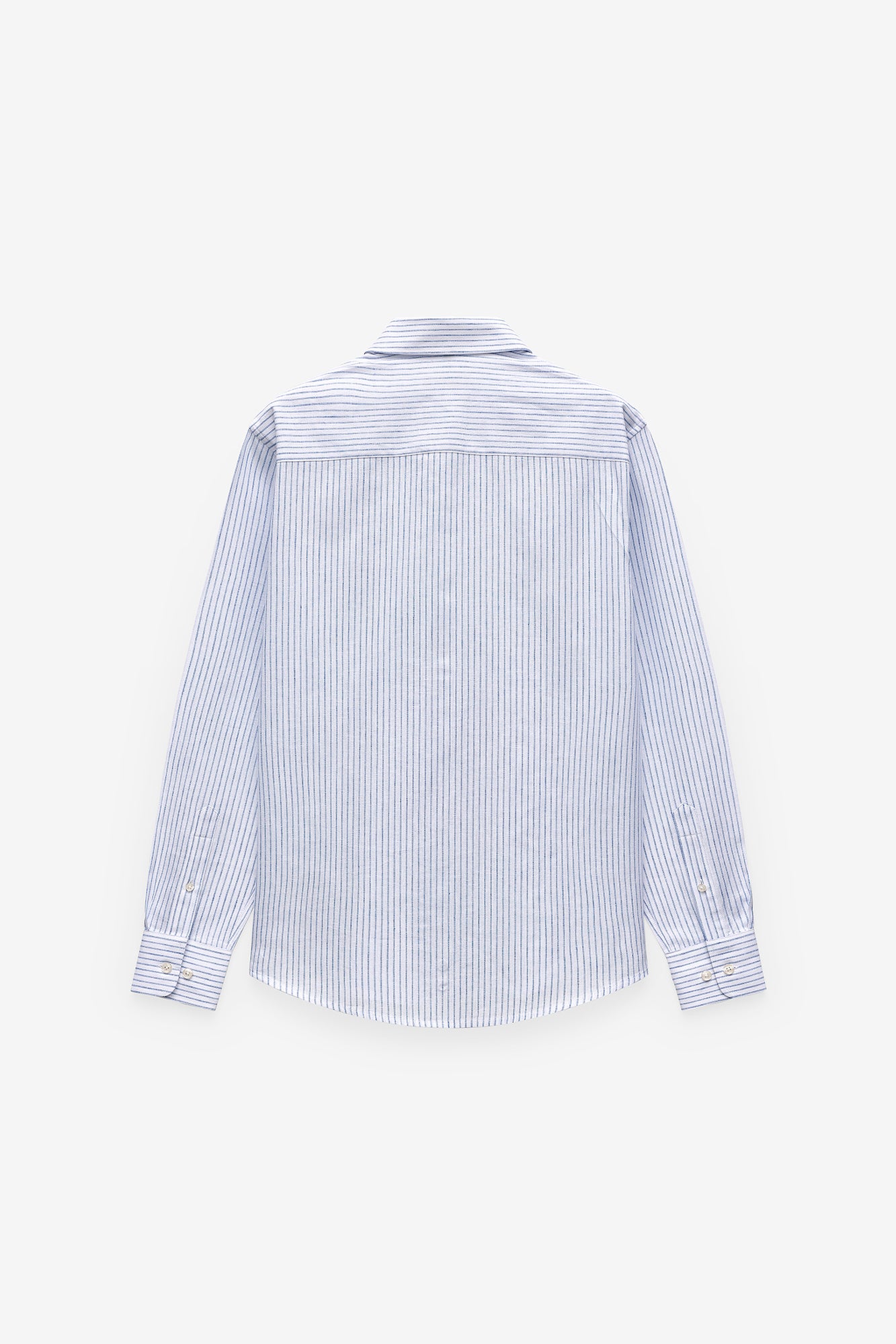 CAMISA RISCA DUPLA EM ALGODÃO E LINHO