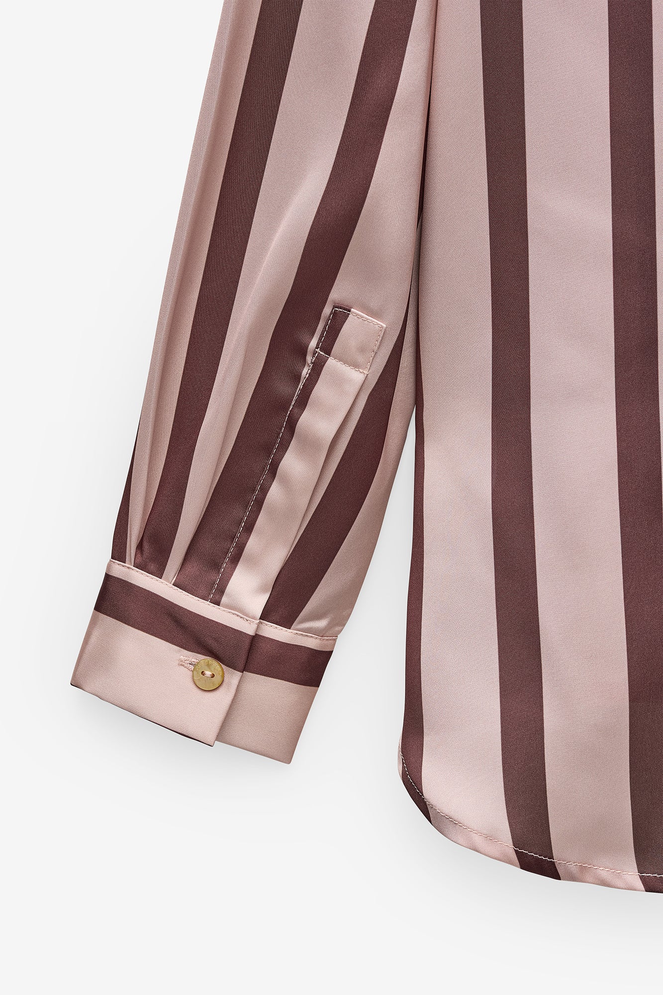 CAMISA FLUIDA COM RISCAS LARGAS