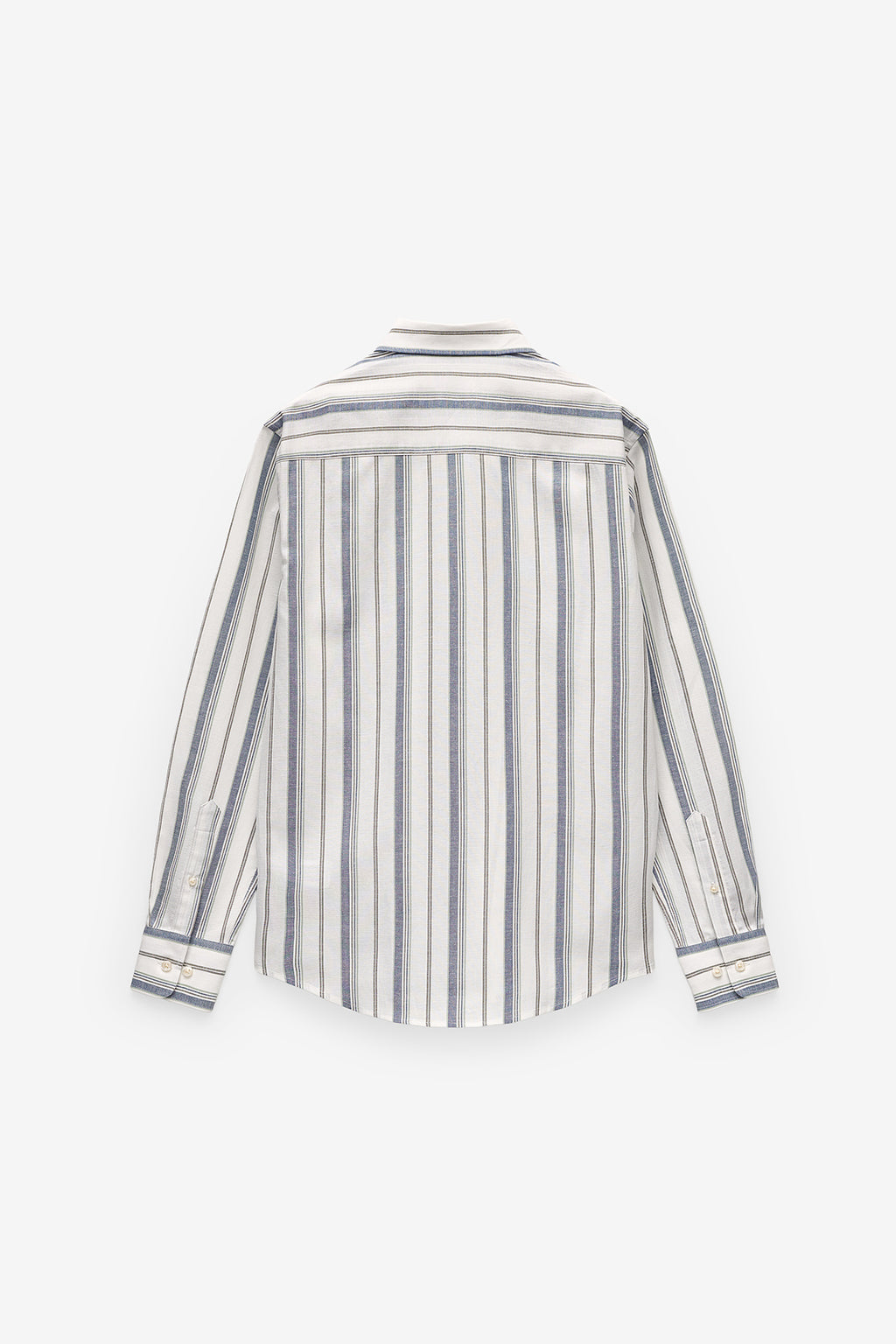 CAMISA MULTI-RISCAS ALGODÃO/LINHO