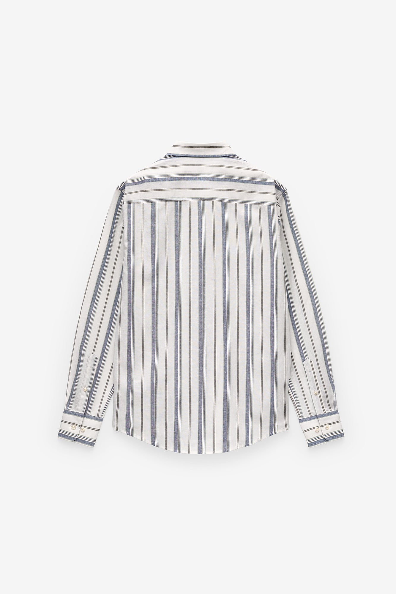 CAMISA MULTI-RISCAS ALGODÃO/LINHO