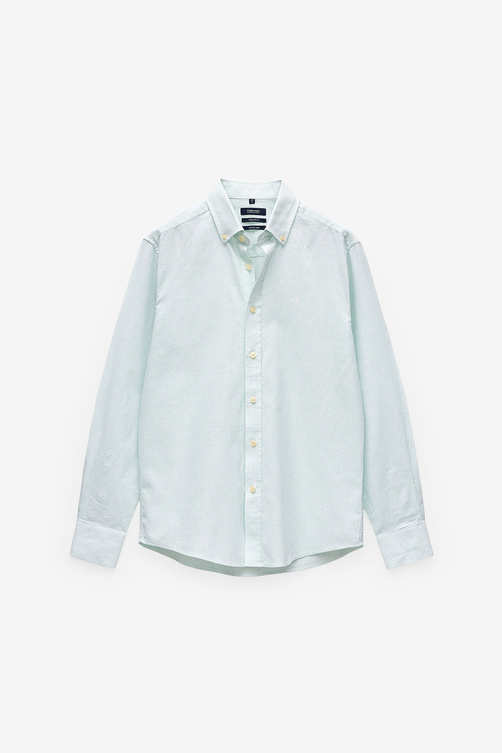 CAMISA RISCA FINA EM ALGODÃO E LINHO