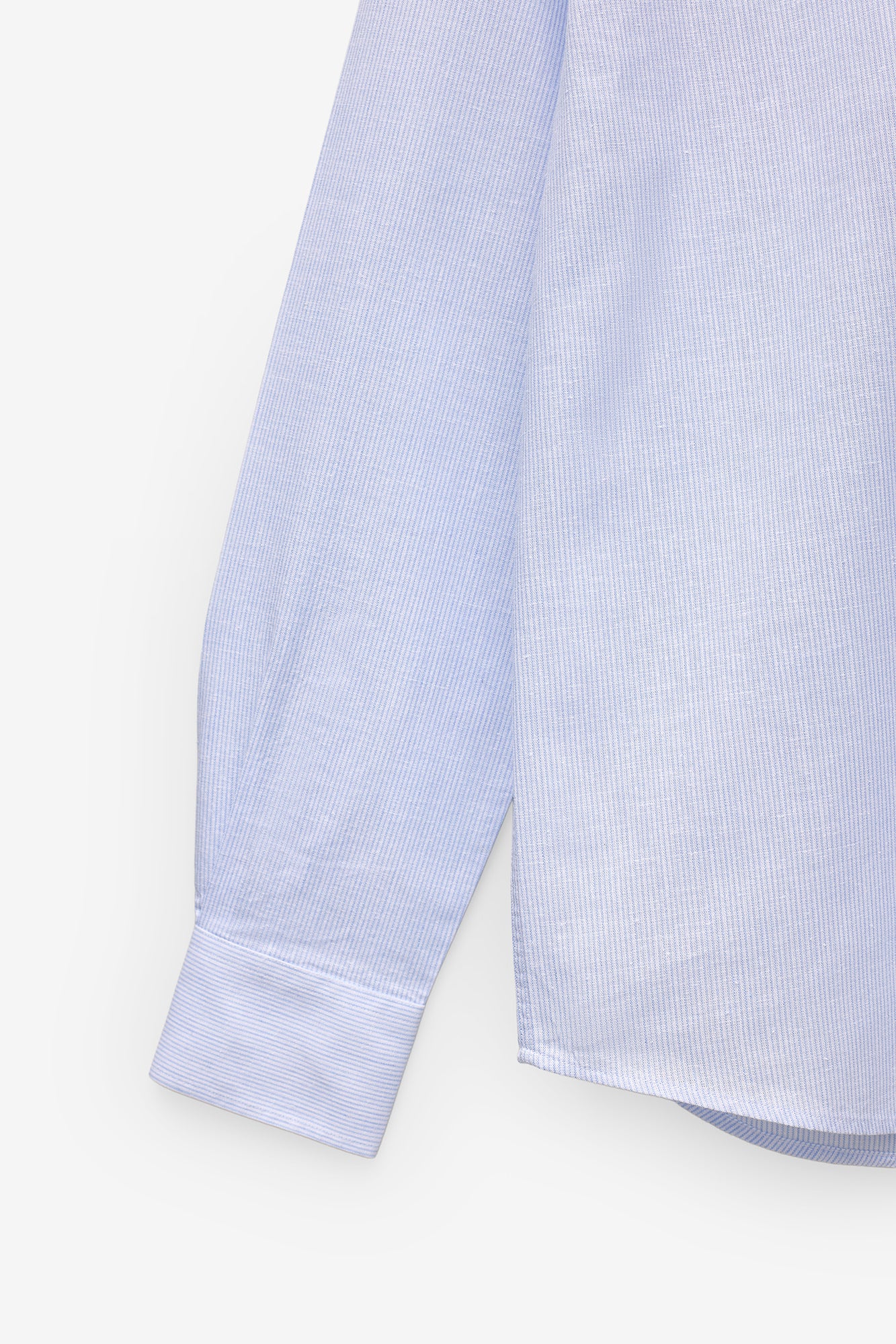 CAMISA RISCA FINA EM ALGODÃO E LINHO