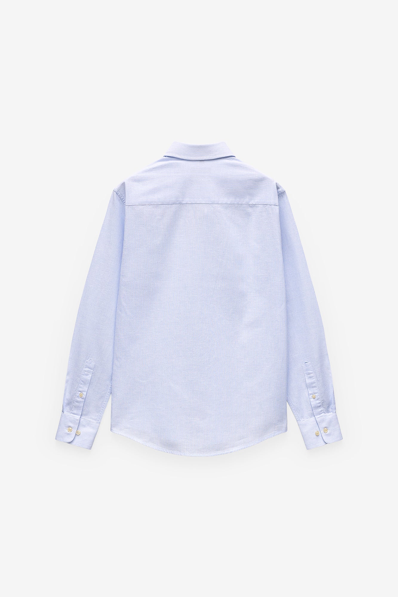 CAMISA RISCA FINA EM ALGODÃO E LINHO