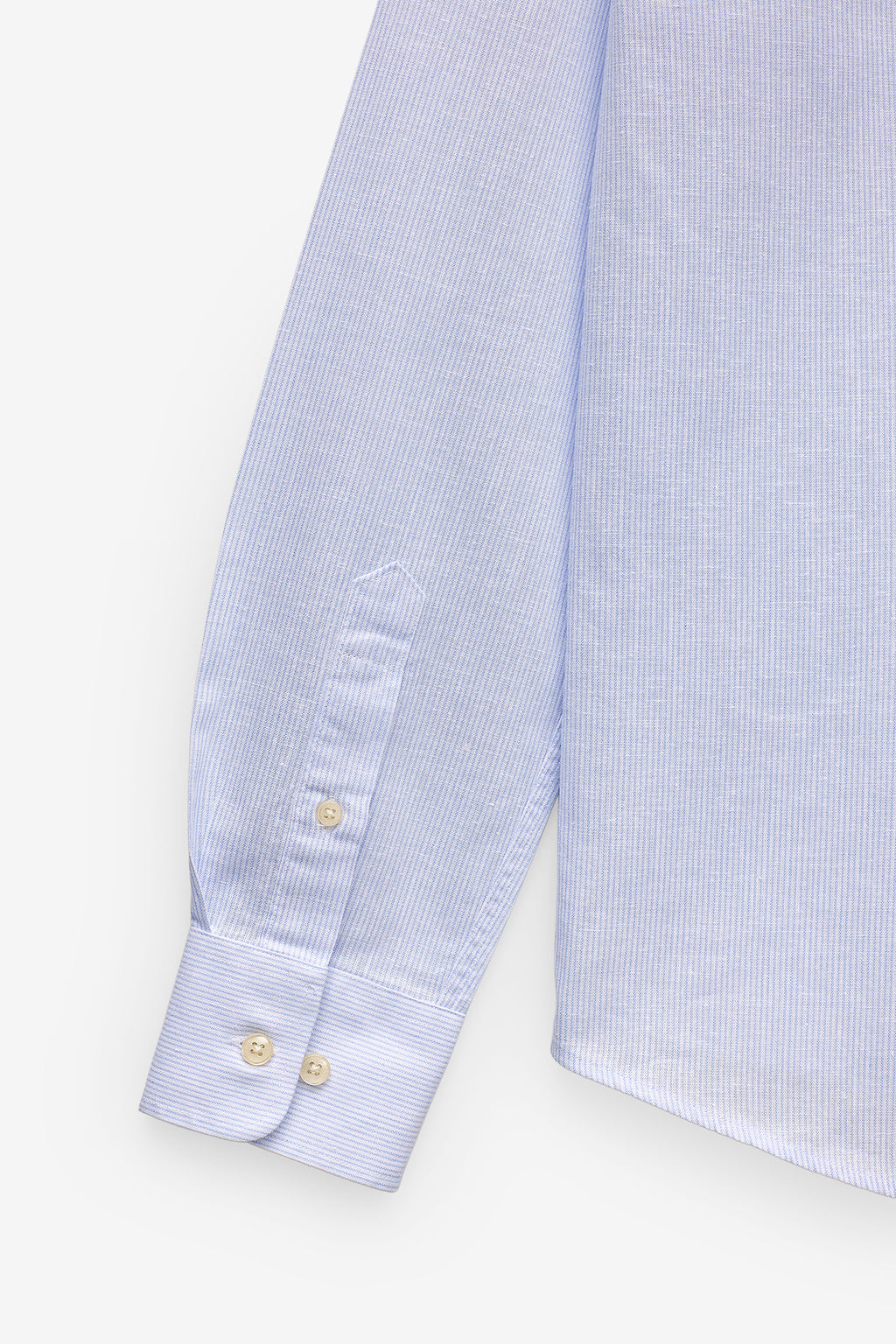 CAMISA RISCA FINA EM ALGODÃO E LINHO