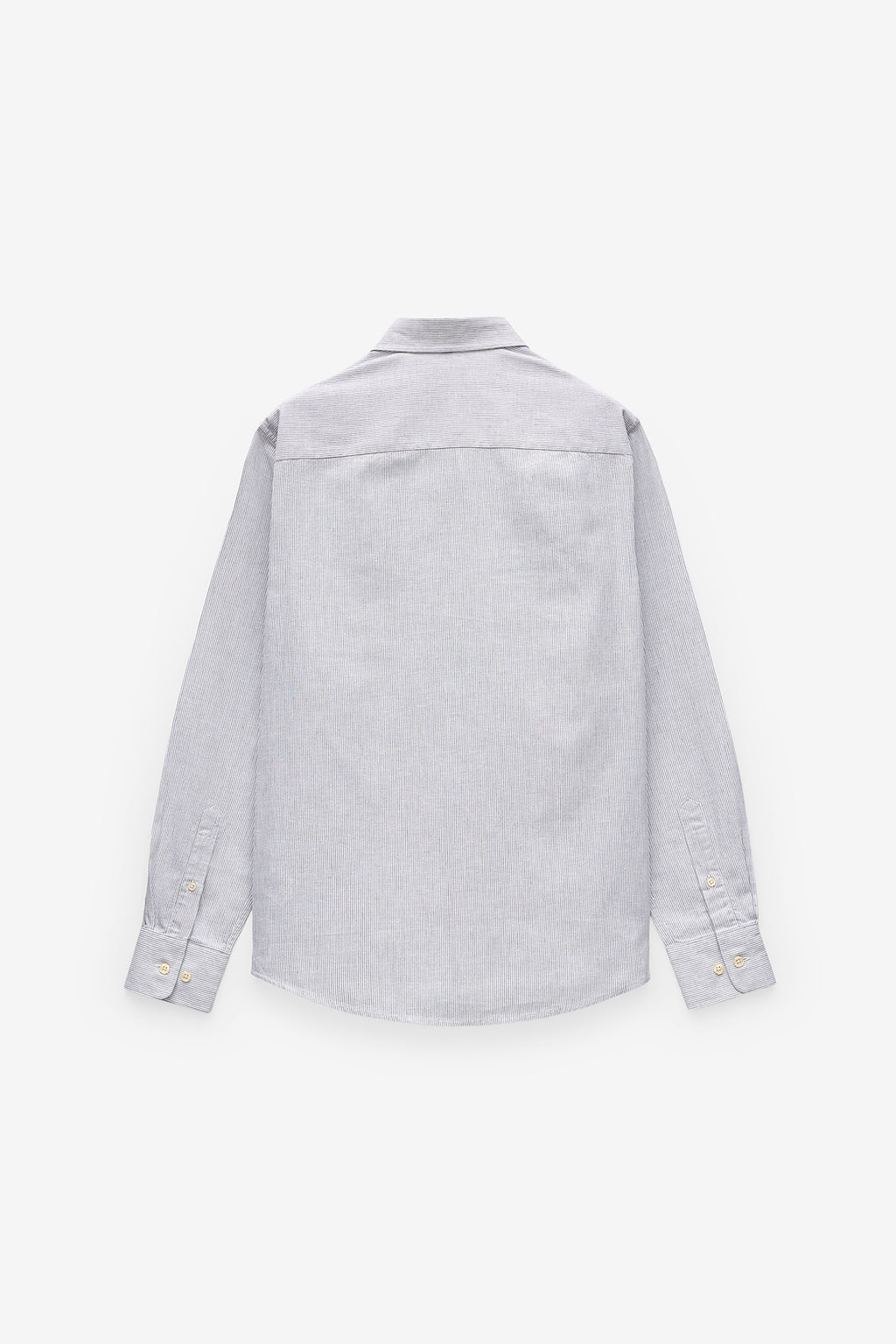 CAMISA RISCA FINA EM ALGODÃO E LINHO