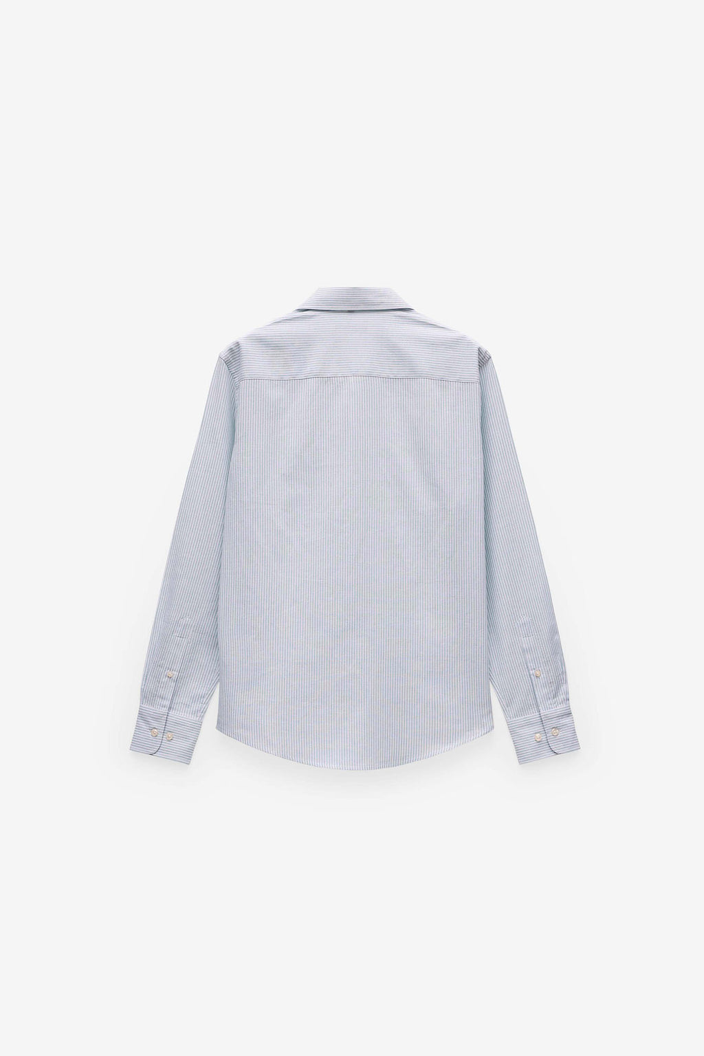 CAMISA ALGODÃO E LINHO ÀS RISCAS