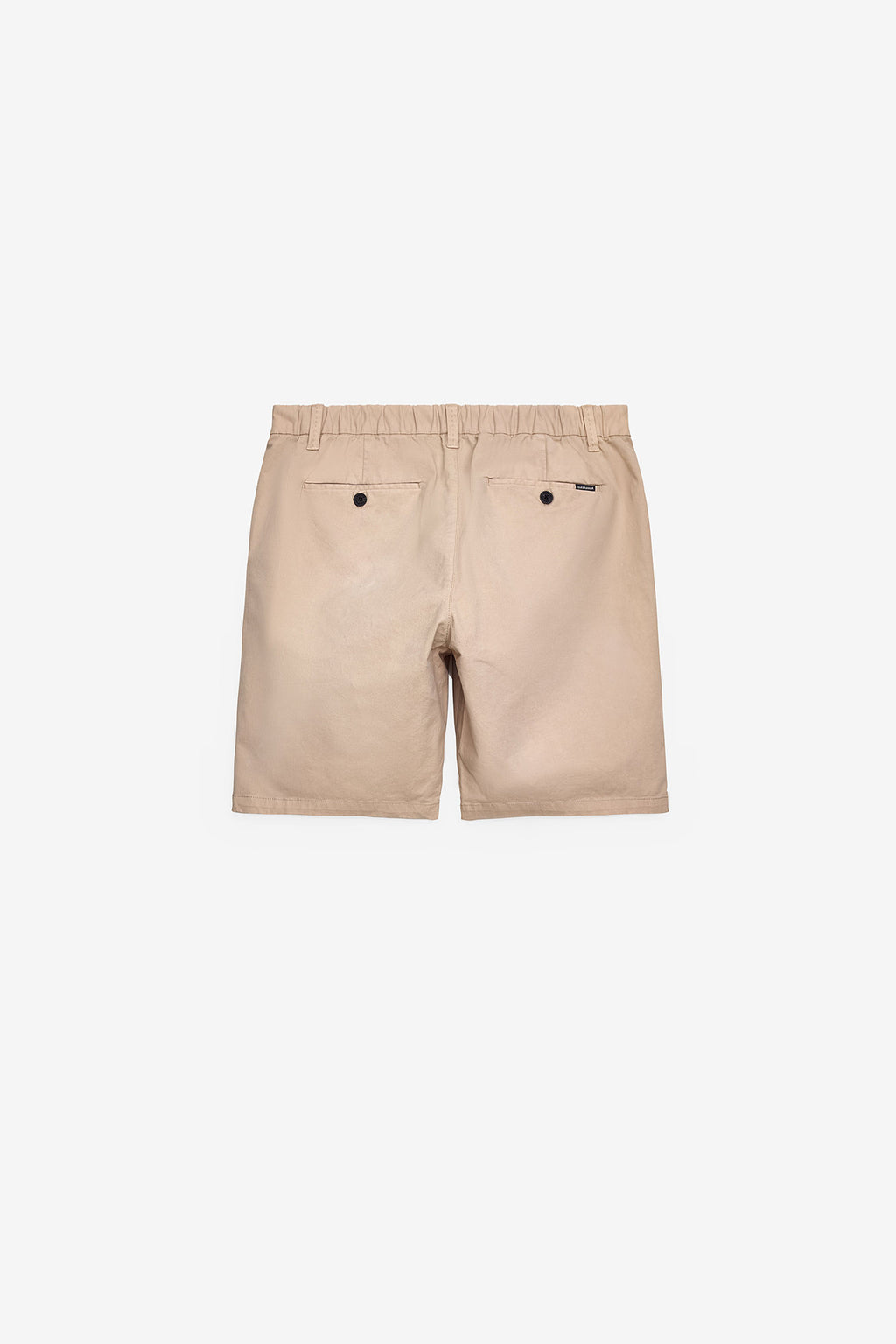 PANTALONES CORTOS CHINOS DE SARGA CON CINTURA ELÁSTICA