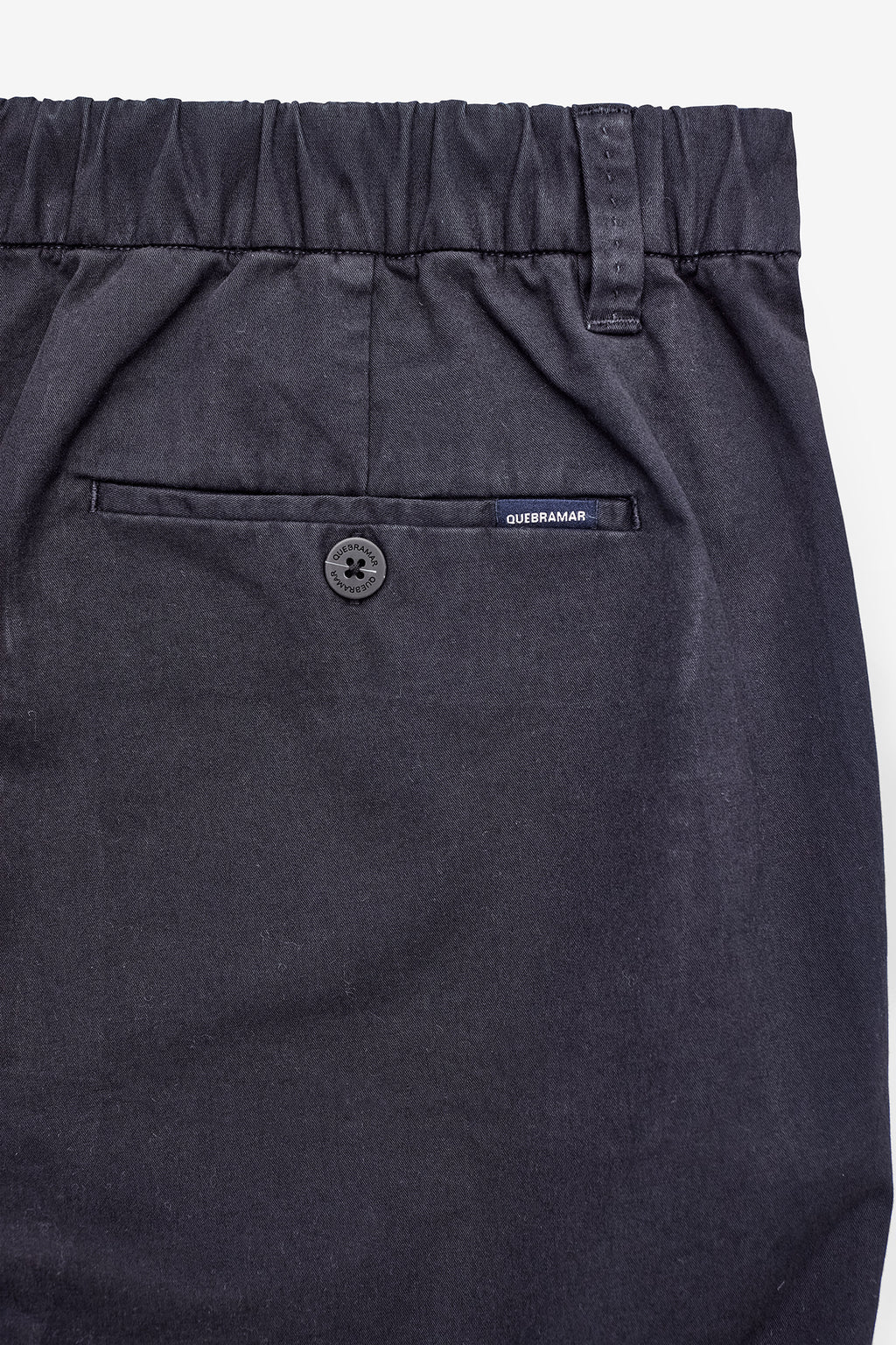PANTALONES CORTOS CHINO DE SARGA CON ELÁSTICO EN LA CINTURA