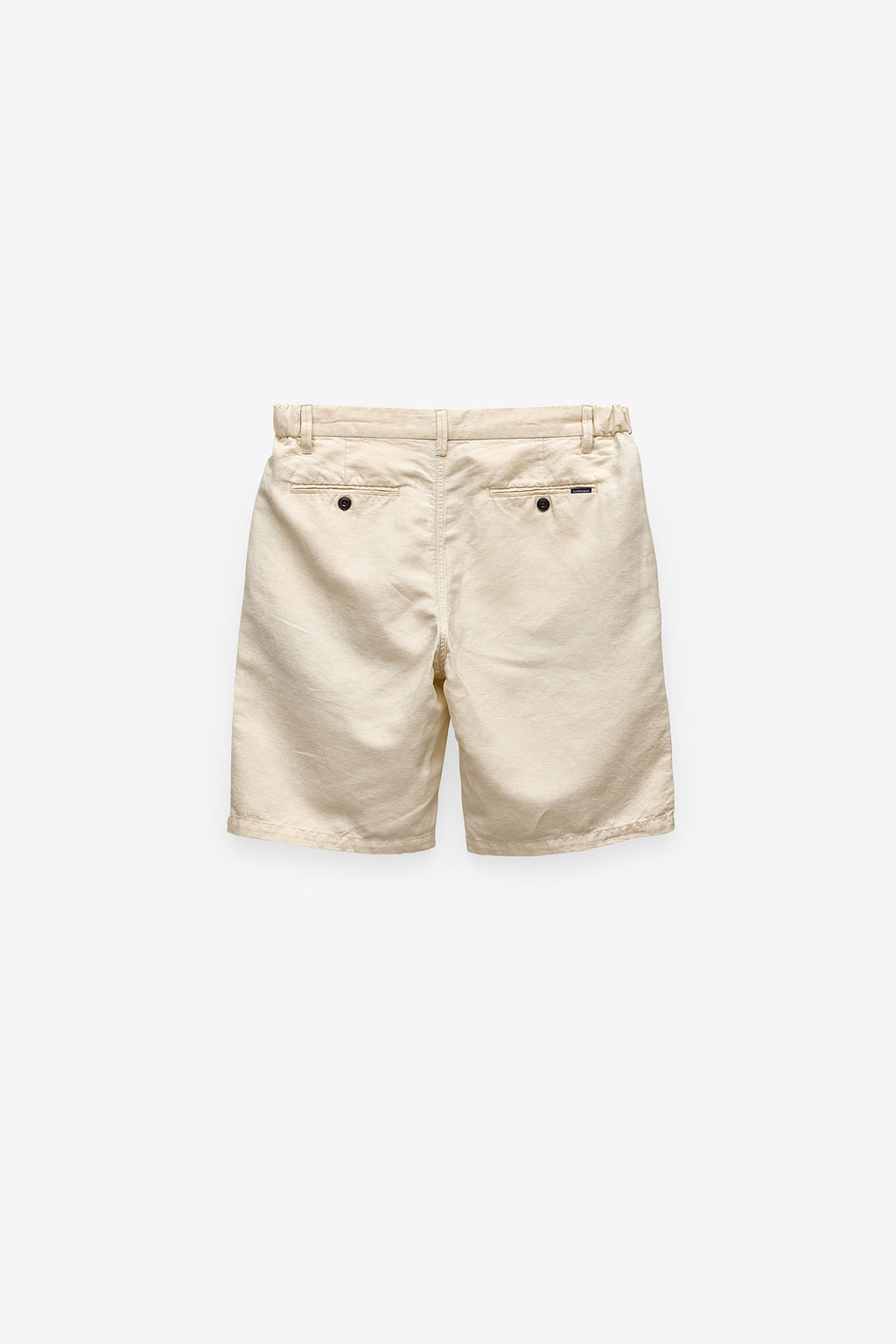 SHORTS CHINO DE ALGODÓN Y LINO