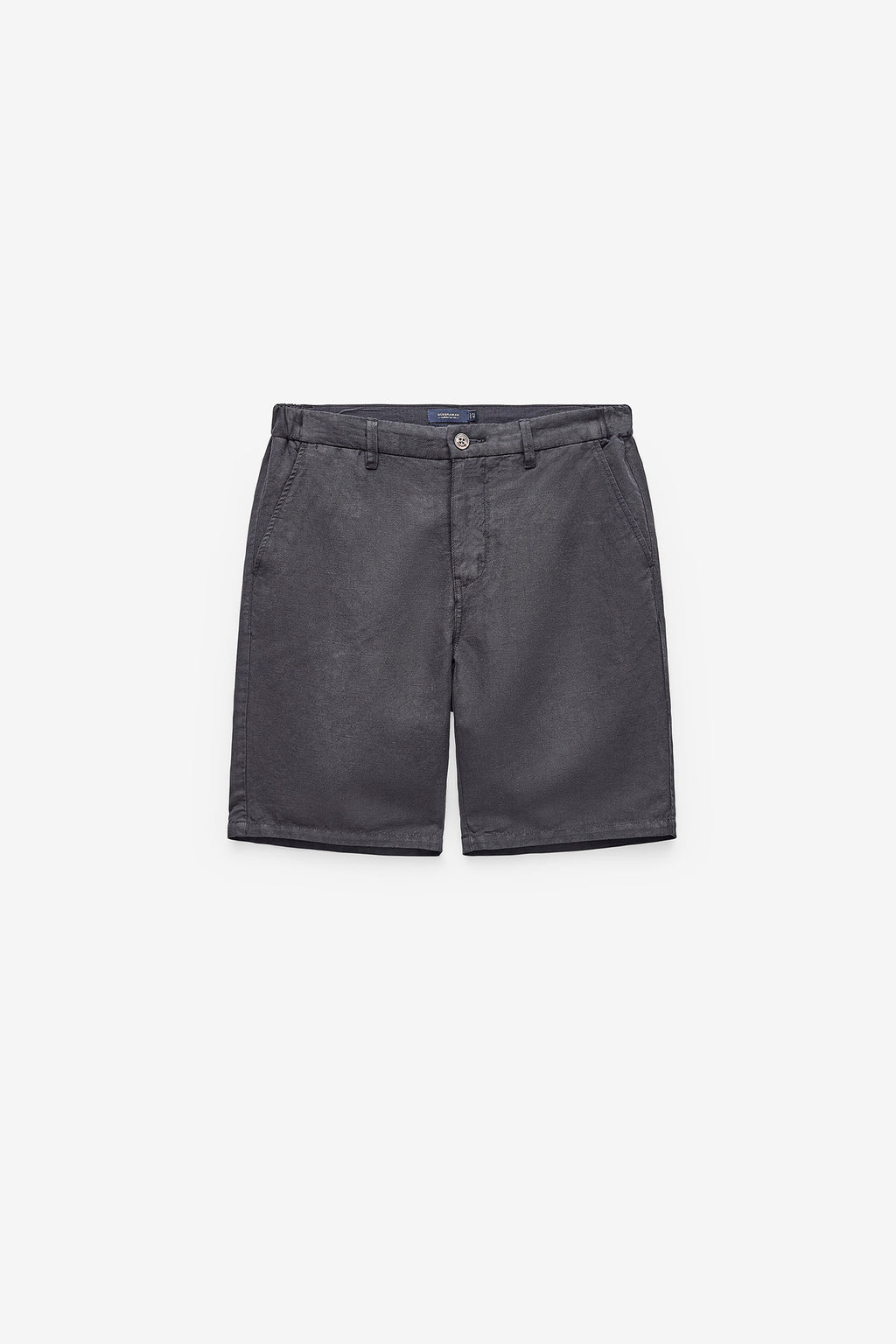 Pantalones cortos chinos de algodón y lino