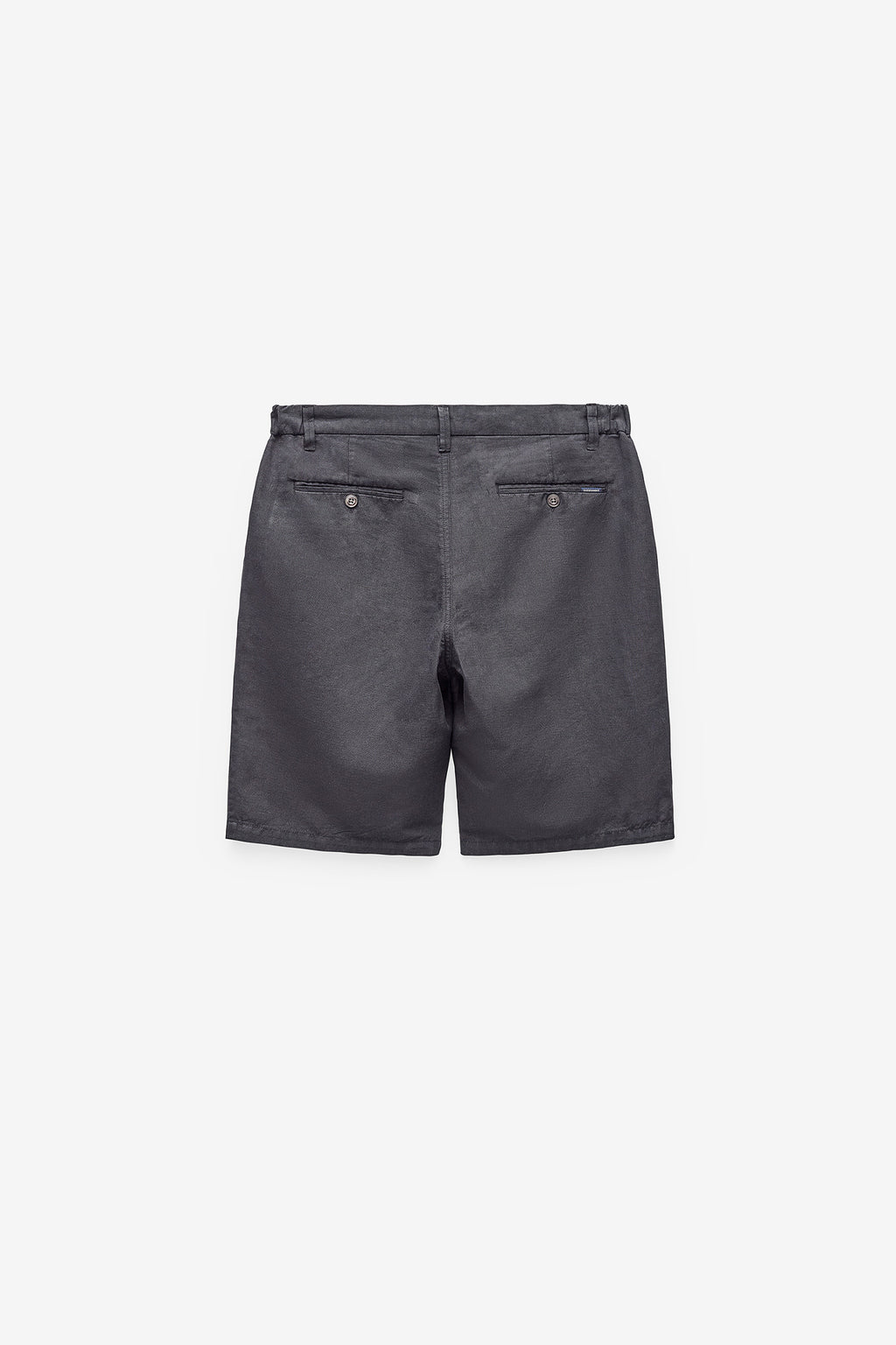 Pantalones cortos chinos de algodón y lino