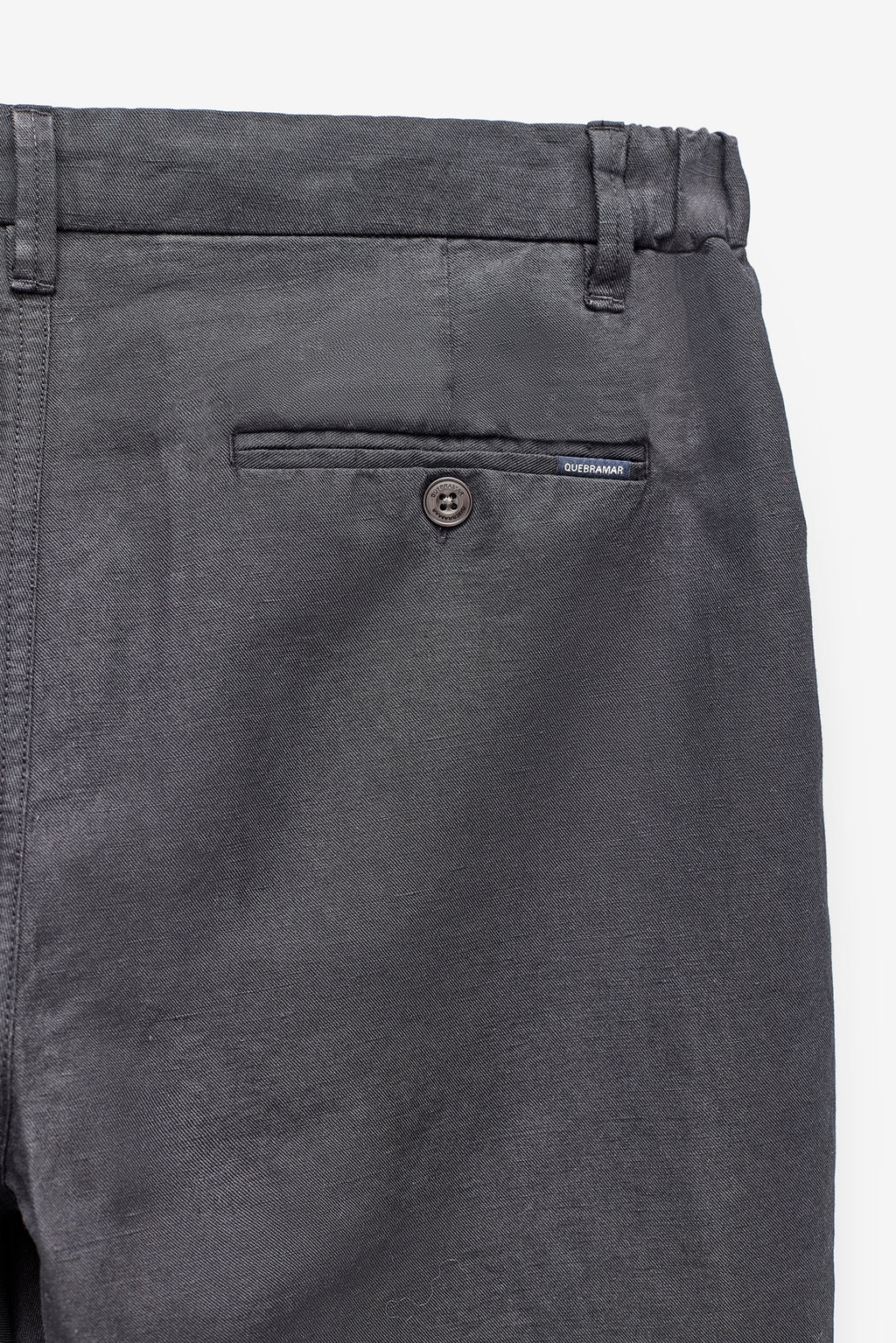 Pantalones cortos chinos de algodón y lino