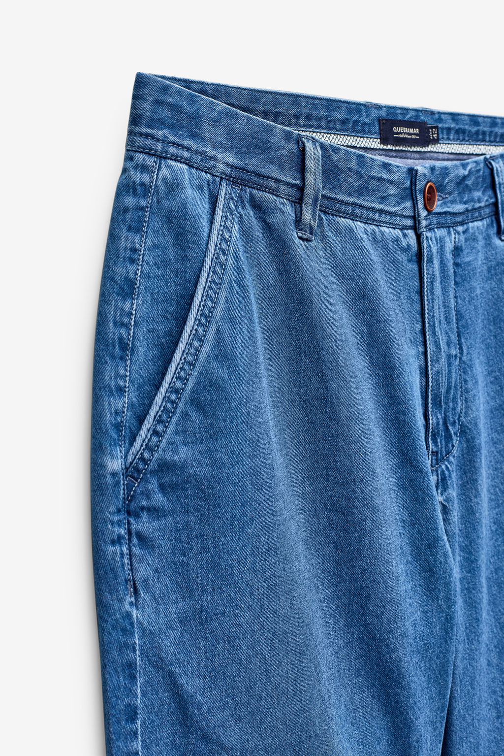 PANTALONES CORTOS CHINO DENIM HOMBRE