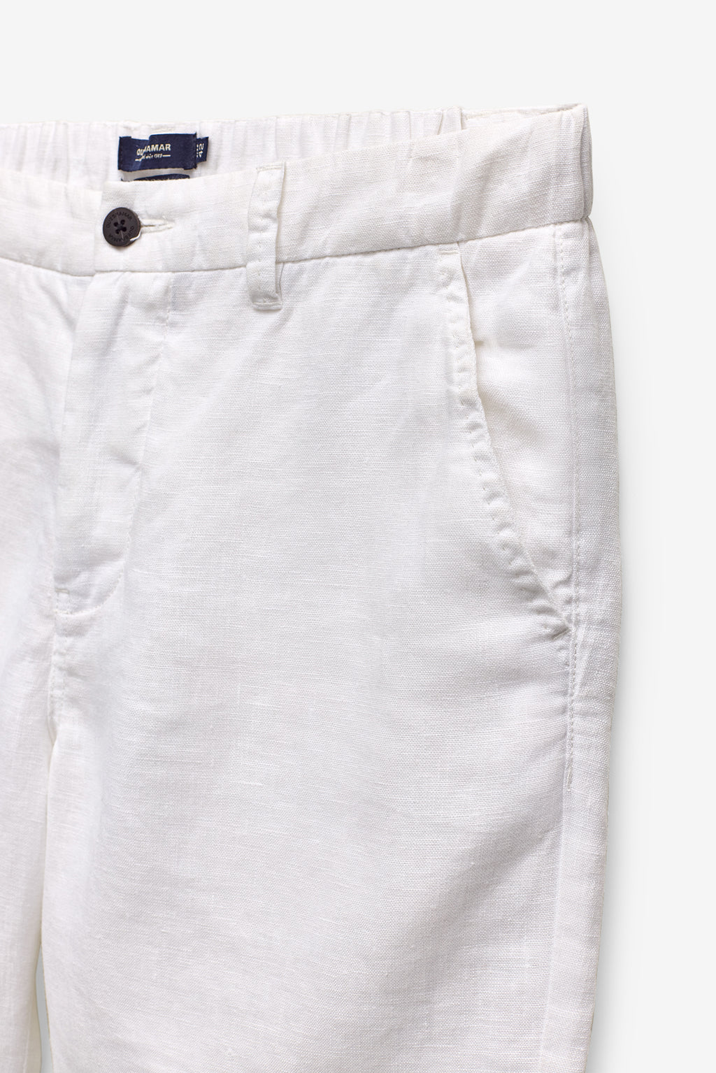 PANTALONES CORTOS CHINO 100% LINO