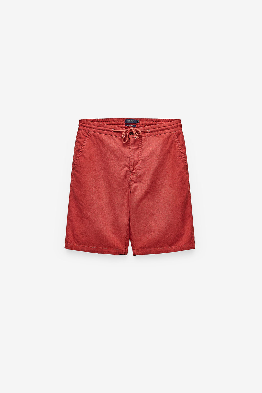 Pantalones cortos jogger de algodón y lino