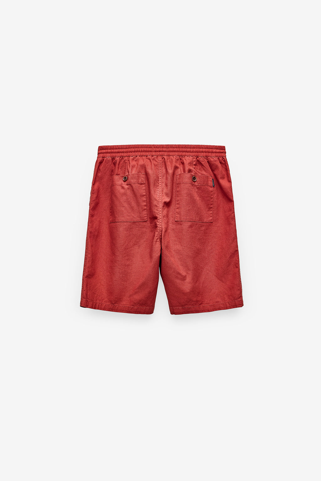 Pantalones cortos jogger de algodón y lino