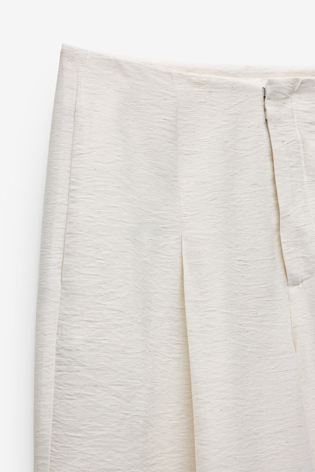 PANTALONES ANCHOS DE MEZCLA DE LINO