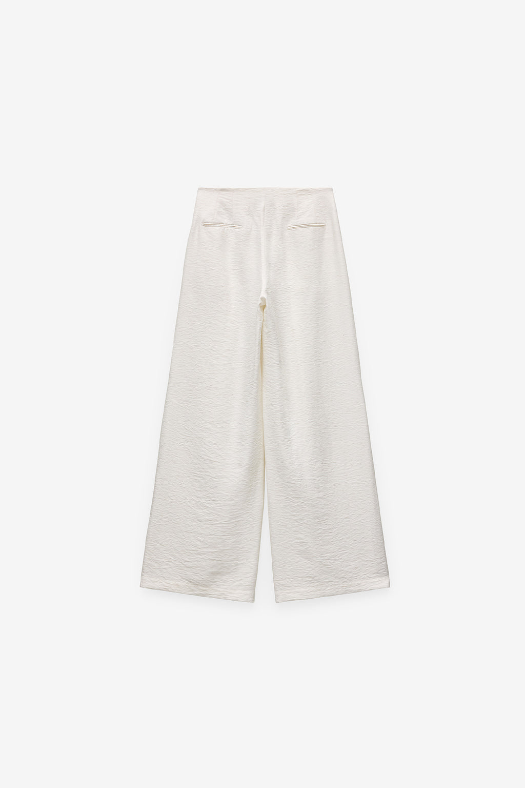 PANTALONES ANCHOS DE MEZCLA DE LINO