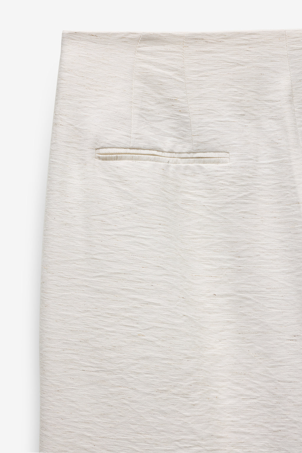 PANTALONES ANCHOS DE MEZCLA DE LINO